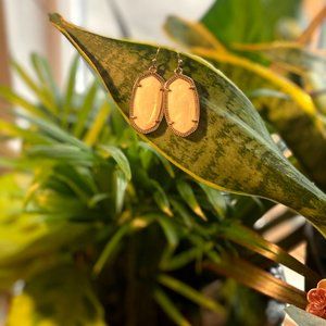 New Kendra Scott Lee Silver Drop Earrings White